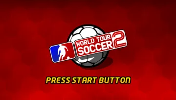 World Tour Soccer 2 (EU) screen shot title